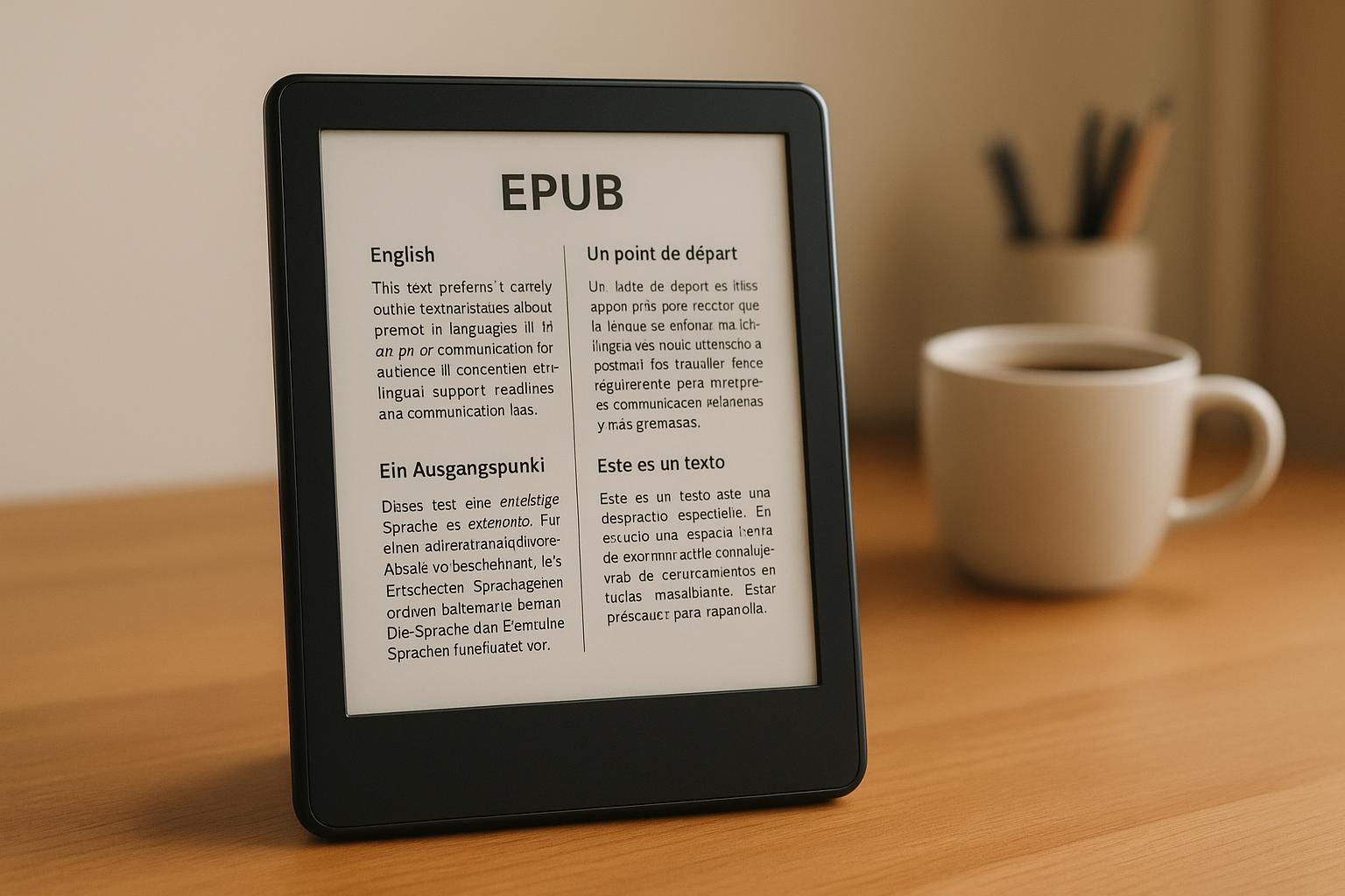 EPUB Translation for Non-English Readers