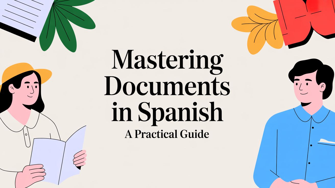 Mastering Documents in Spanish A Practical Guide