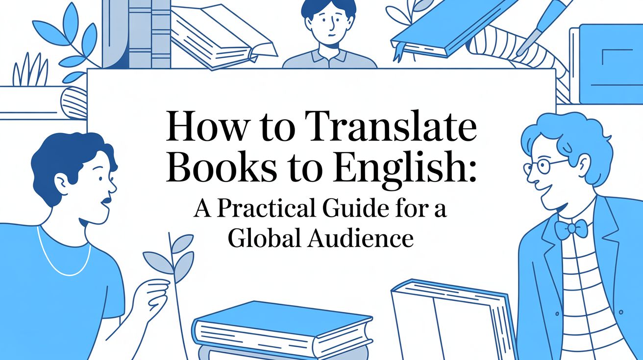 Hoe u boeken naar het Engels vertaalt: Een praktische gids voor een wereldwijd publiek