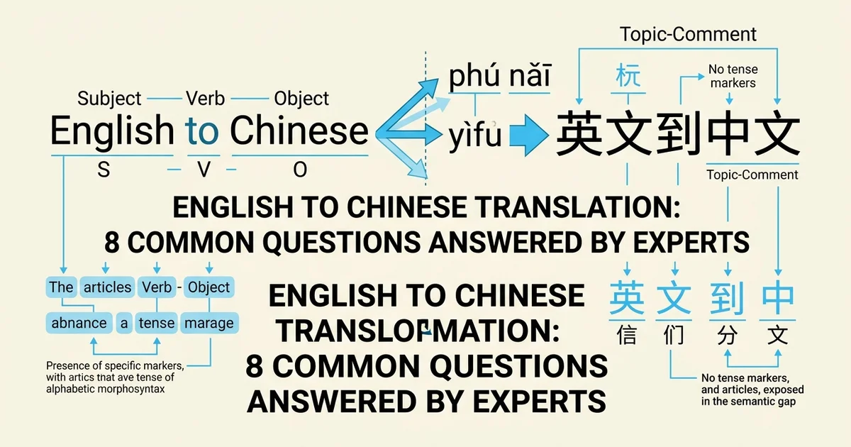 English to Chinese Translation: 8 Common Questions Answered by Experts