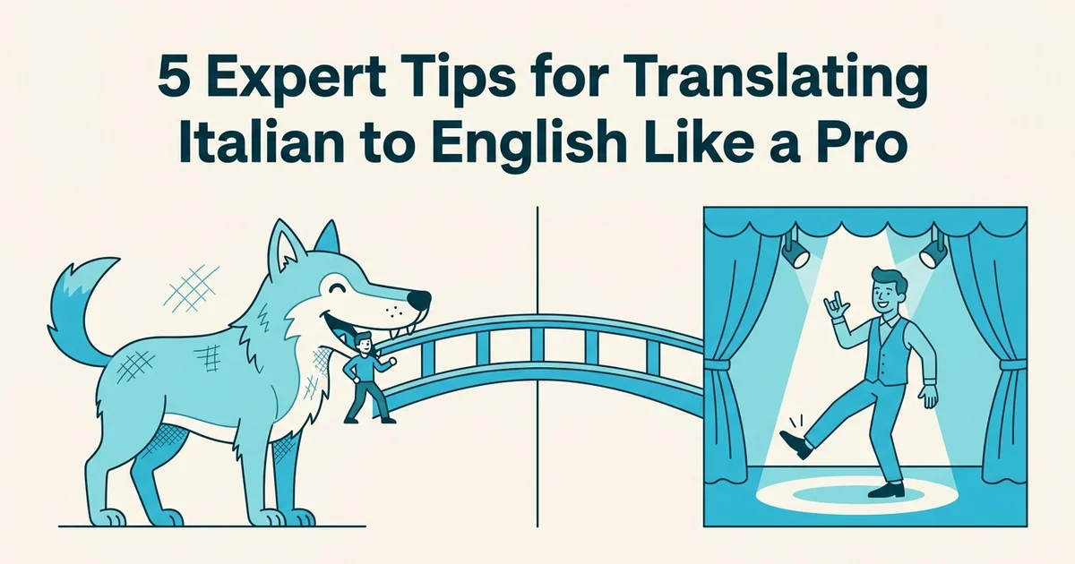 5 Expert Tips for Translating Italian to English Like a Pro