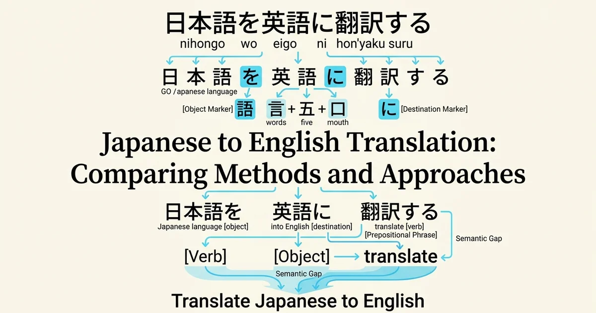 Japanese to English Translation: Comparing Methods and Approaches
