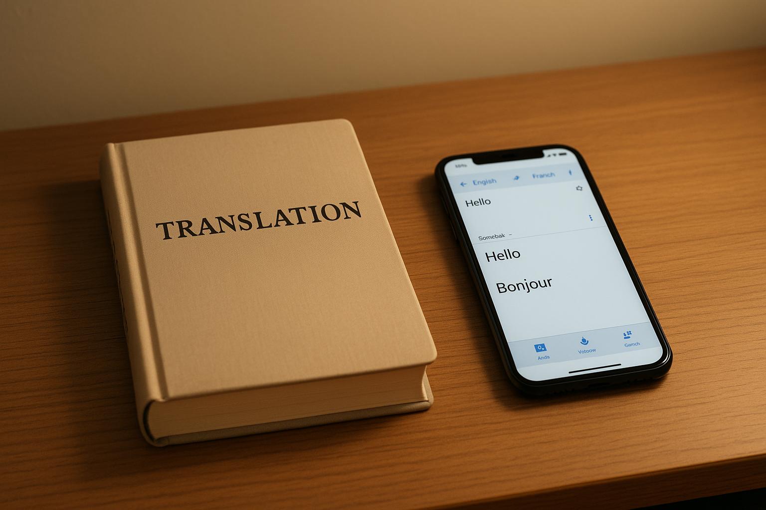 Por que o tradutor de IA é antiético, mas o Google Tradutor não é?